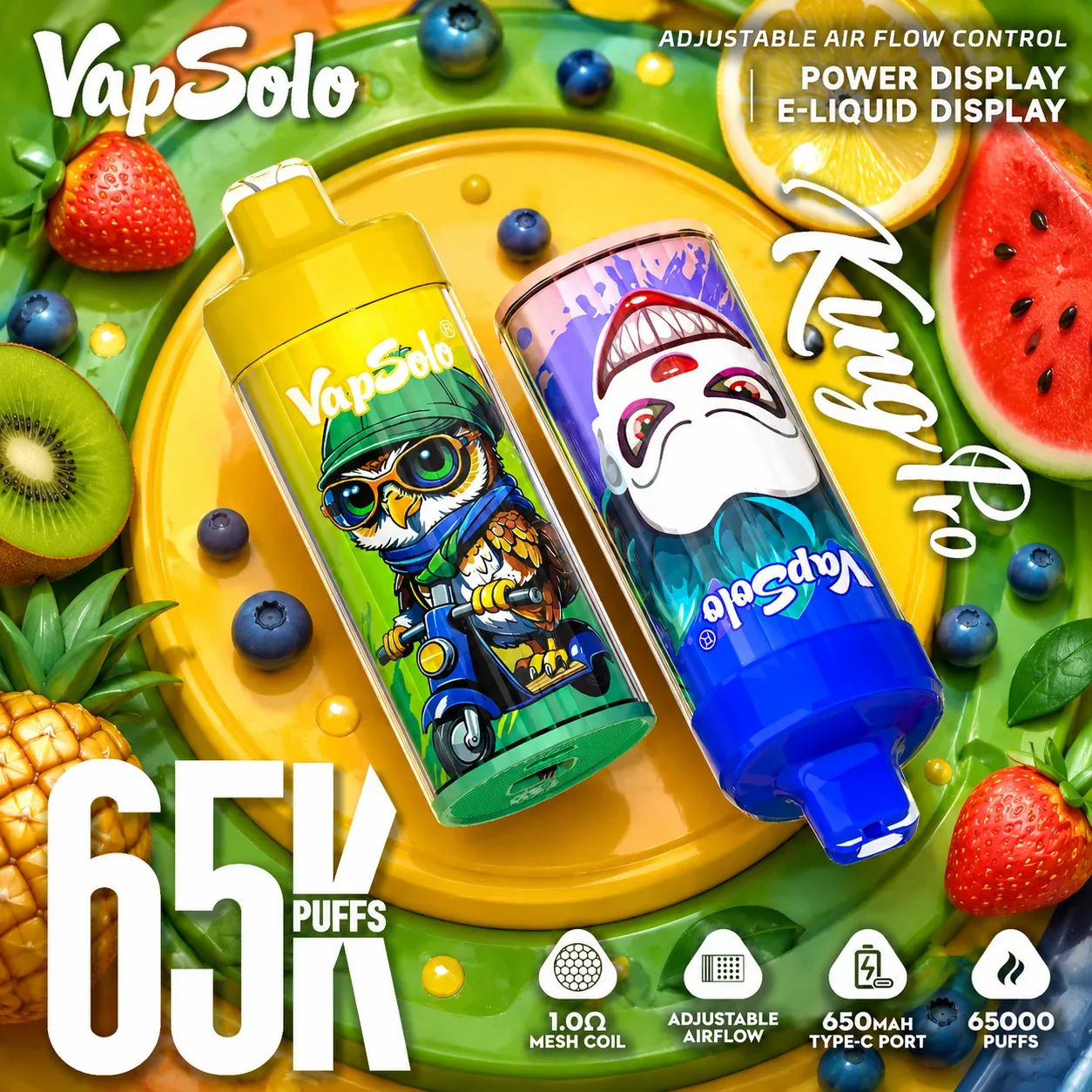 VAPSOLO King Pro 65K